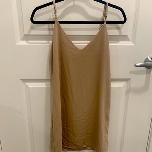 SHEIN Nude slip dress